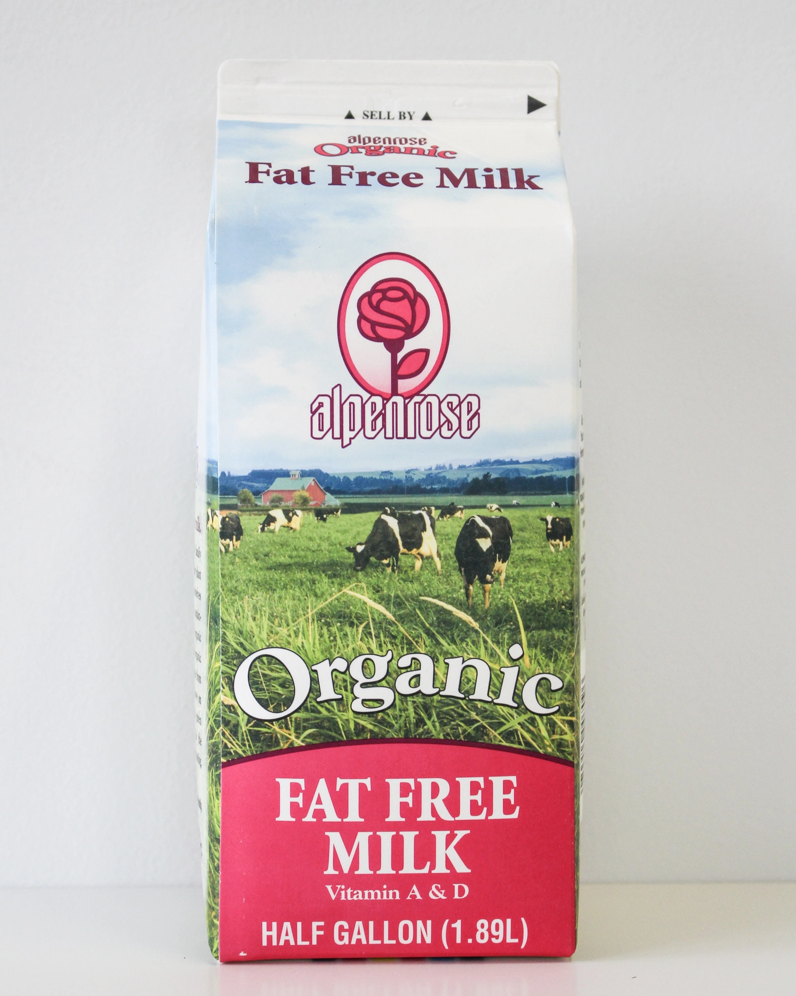 Alpenrose Dairy Half Gallon Skim Milk